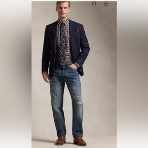 NWT Polo Ralph Lauren  Classic Fit Button Down Shirt Men’s M Check Pony $125